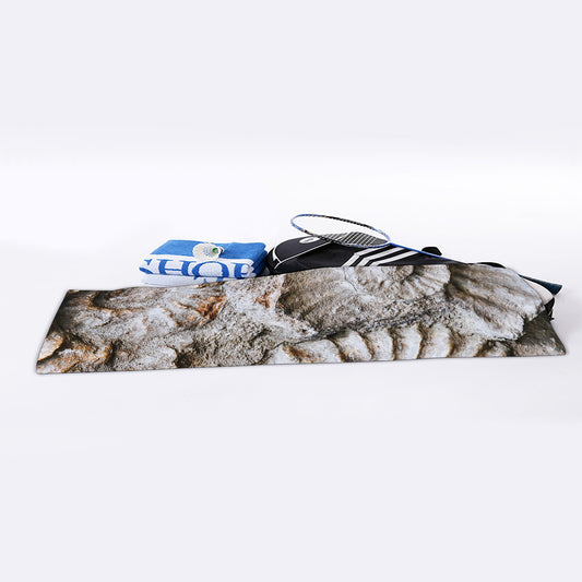 Ammonoidea Fossil Print Sports Towel