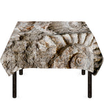 Ammonoidea Fossil Print Tablecloth