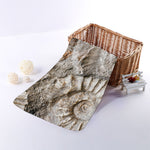 Ammonoidea Fossil Print Towel