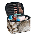 Ammonoidea Fossil Print Travel Makeup Bag