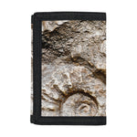 Ammonoidea Fossil Print Trifold Wallet