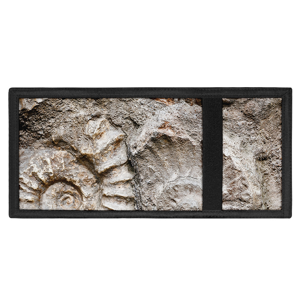 Ammonoidea Fossil Print Trifold Wallet