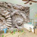 Ammonoidea Fossil Print Wall Sticker