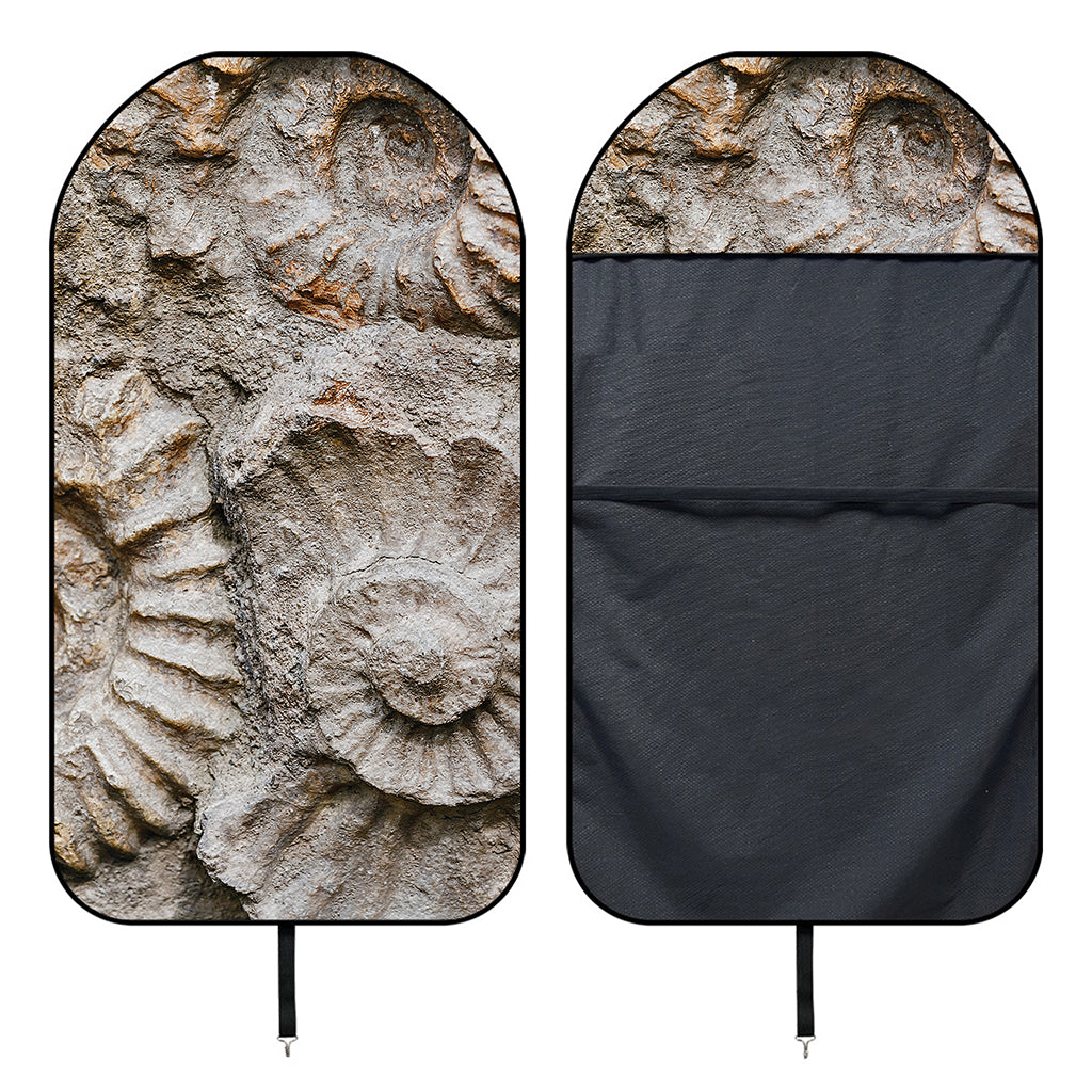 Ammonoidea Fossil Print Waterproof Car Seat Cover