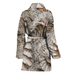 Ammonoidea Fossil Print Women's Bathrobe