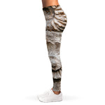 Ammonoidea Fossil Print Women's Leggings