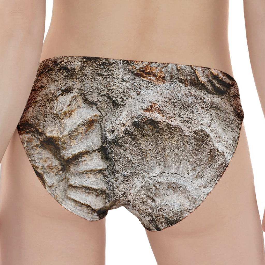 Ammonoidea Fossil Print Women's Panties