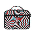Anaglyph Optical Illusion Print Briefcase Bible Bag