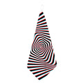 Anaglyph Optical Illusion Print Hand Towel