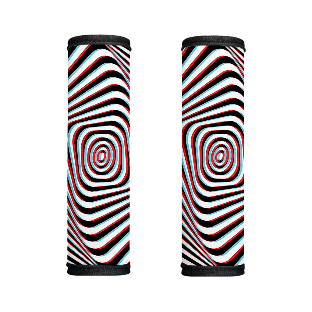 Anaglyph Optical Illusion Print Handle Covers
