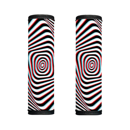 Anaglyph Optical Illusion Print Handle Covers