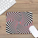 Anaglyph Optical Illusion Print Mouse Pad