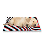 Anaglyph Optical Illusion Print Pet Cooling Mat Cover