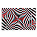 Anaglyph Optical Illusion Print Placemat