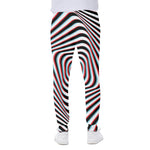 Anaglyph Optical Illusion Print Scuba Joggers