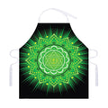 Anahata Chakra Mandala Print Adjustable Apron