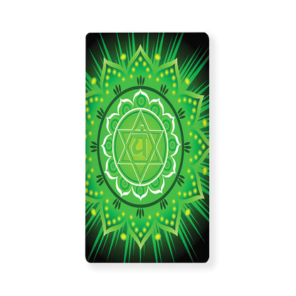Anahata Chakra Mandala Print Baby Crib Sheet