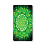 Anahata Chakra Mandala Print Baby Crib Sheet