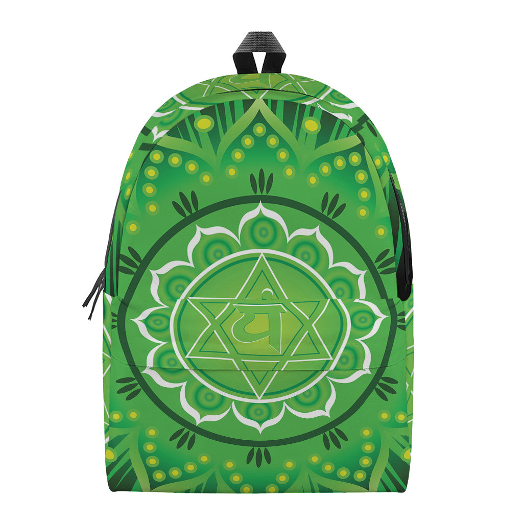 Anahata Chakra Mandala Print Backpack