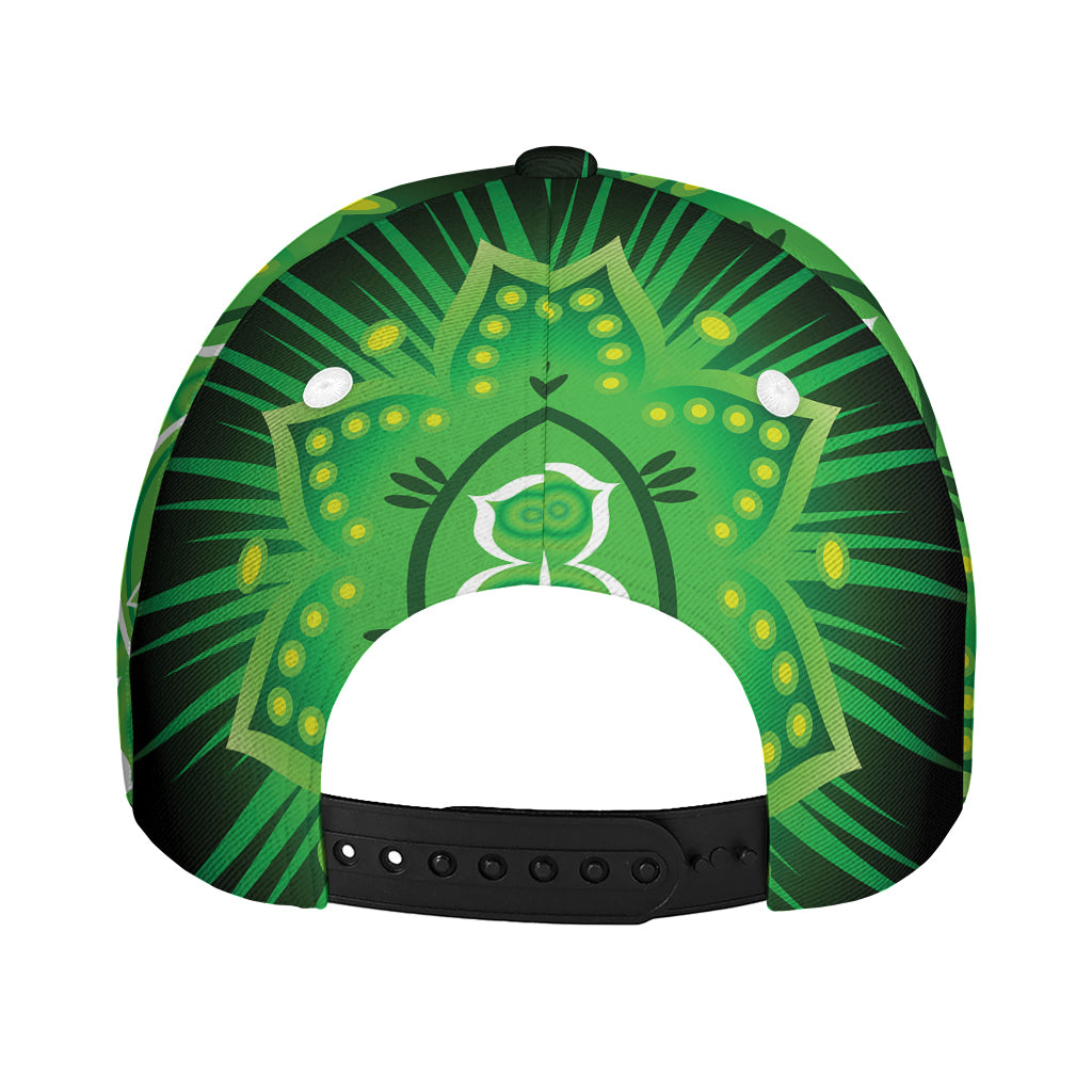 Anahata Chakra Mandala Print Baseball Cap