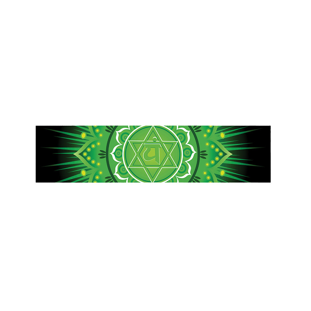 Anahata Chakra Mandala Print Bed Runner