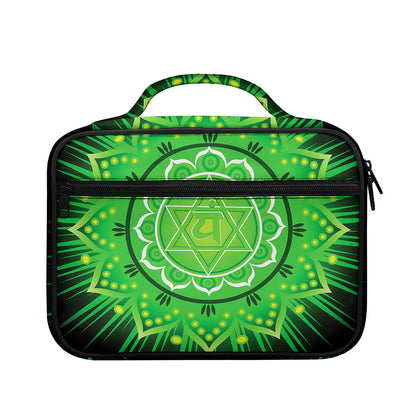 Anahata Chakra Mandala Print Briefcase Bible Bag