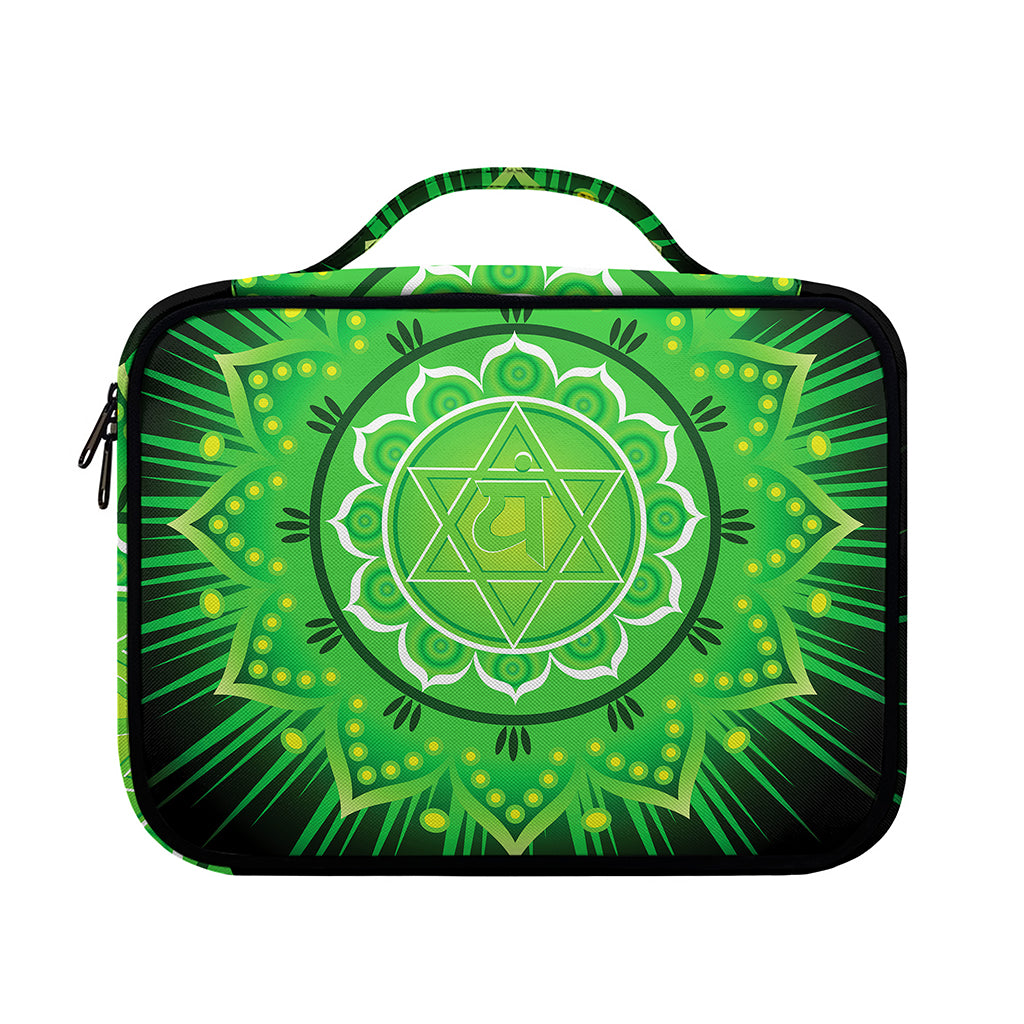 Anahata Chakra Mandala Print Briefcase Bible Bag