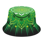 Anahata Chakra Mandala Print Bucket Hat