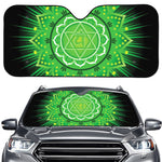 Anahata Chakra Mandala Print Car Windshield Sun Shade