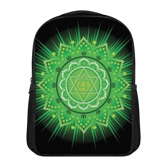 Anahata Chakra Mandala Print Casual Backpack