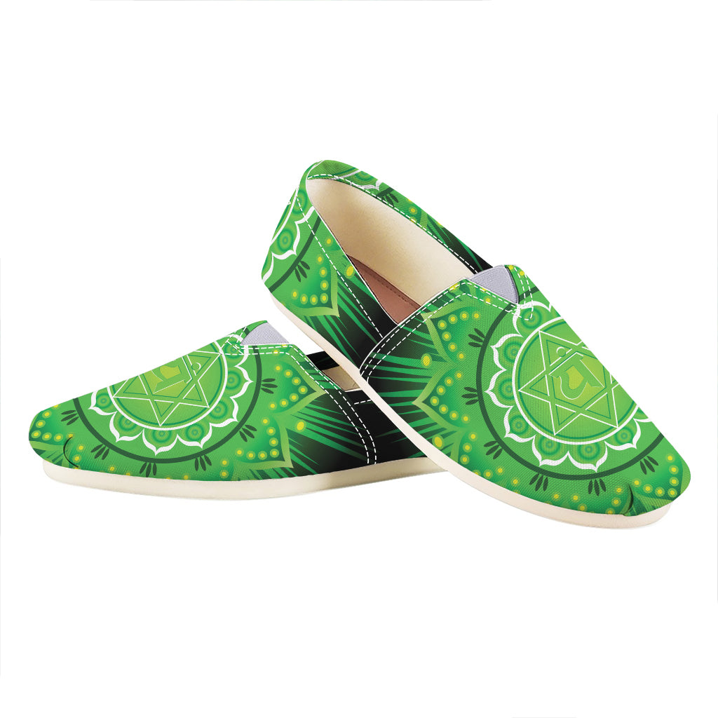 Anahata Chakra Mandala Print Casual Shoes