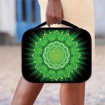 Anahata Chakra Mandala Print Classic Bible Case