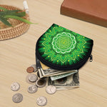Anahata Chakra Mandala Print Coin Purse