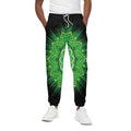 Anahata Chakra Mandala Print Cotton Sweatpants