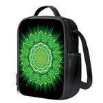 Anahata Chakra Mandala Print Crossbody Lunch Bag
