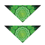 Anahata Chakra Mandala Print Dog Bandana