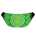 Anahata Chakra Mandala Print Fanny Pack