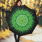 Anahata Chakra Mandala Print Foldable Umbrella