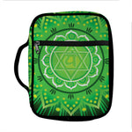 Anahata Chakra Mandala Print Front Pocket Bible Bag
