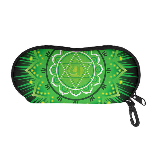 Anahata Chakra Mandala Print Glasses Case