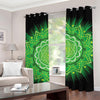 Anahata Chakra Mandala Print Grommet Curtains