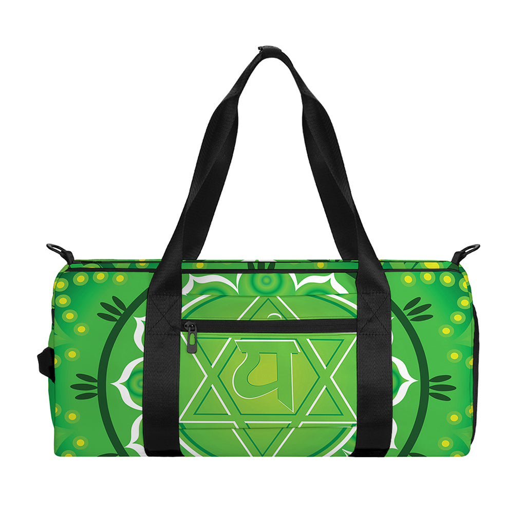 Anahata Chakra Mandala Print Gym Bag