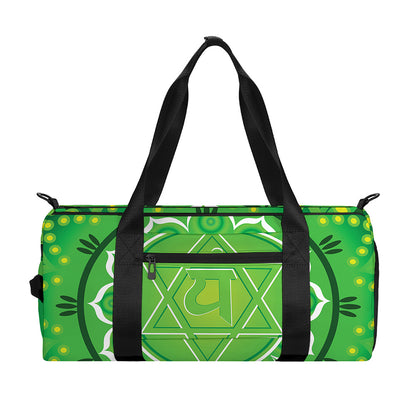 Anahata Chakra Mandala Print Gym Bag