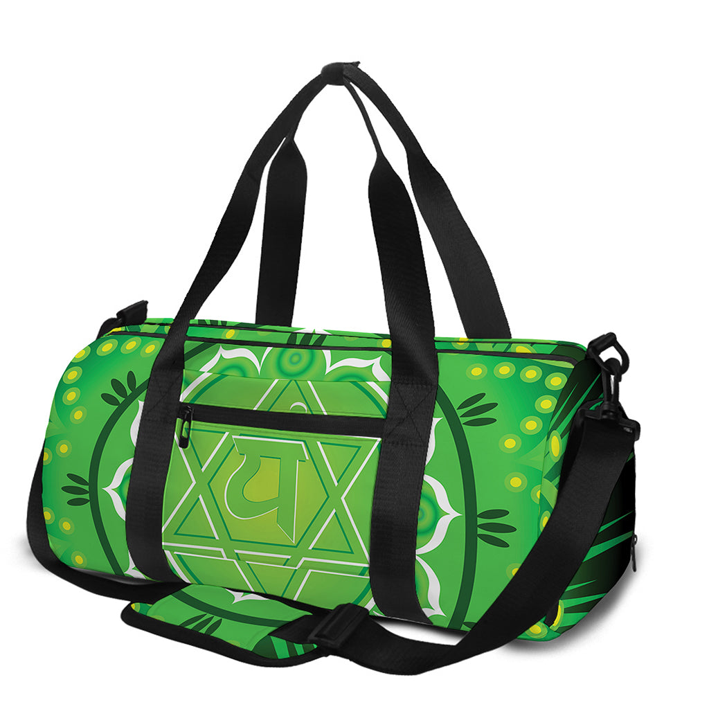 Anahata Chakra Mandala Print Gym Bag