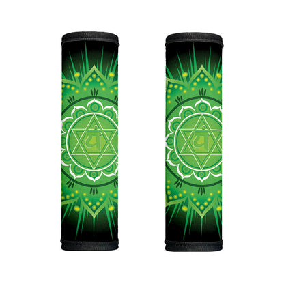 Anahata Chakra Mandala Print Handle Covers