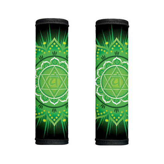 Anahata Chakra Mandala Print Handle Covers
