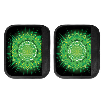 Anahata Chakra Mandala Print Handle Covers