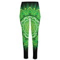 Anahata Chakra Mandala Print High-Waisted Pocket Leggings
