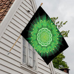 Anahata Chakra Mandala Print House Flag