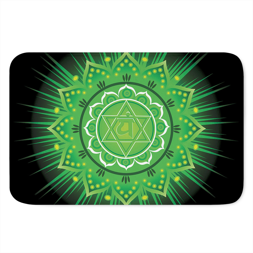 Anahata Chakra Mandala Print Indoor Door Mat